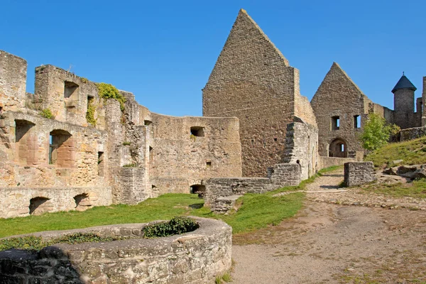 Kasteel Lichtenberg Bij Thallichtenberg Rheinland Pfalz — Stockfoto