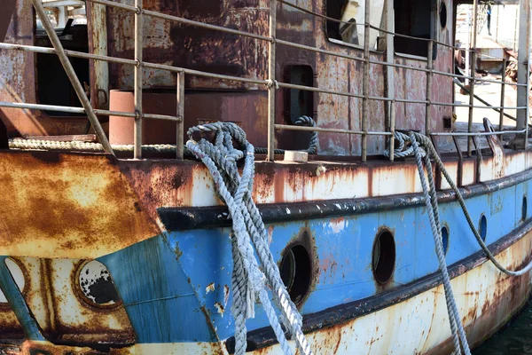 Altes Boot Nessebar Bulgarien — Stockfoto