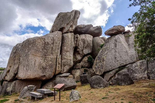 Piana Dei Grandi Sassi Mount Pulchiana Aggius Sardinia — Stock Photo, Image