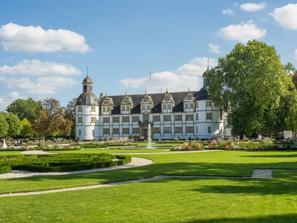 Das Schloss Neuhaus Bei Paderborn — Stockfoto