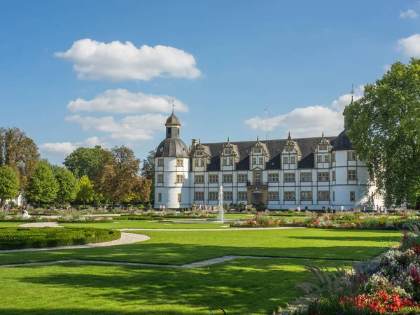 Castelo Neuhaus Perto Paderborn — Fotografia de Stock