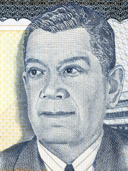 Juan Manuel Galz Portrait Honduran Money — 스톡 사진