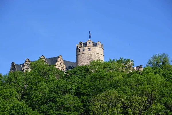 Castello Kranichfeld Nella Valle Ilm Turingia Germania — Foto Stock