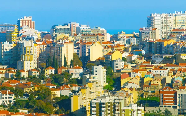 Utsikt Över Moderna Bostadsområden Lissabon Portugal — Stockfoto