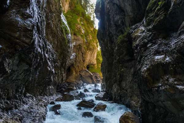 River Mountains Daytime — Stock Photo, Image