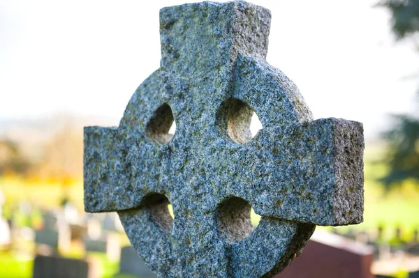 Cementerio Todavía Vida Codo Celta Tumba —  Fotos de Stock