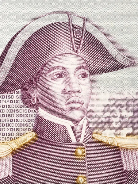 Портрет Санати Белар Гаїтянських Грошей — стокове фото