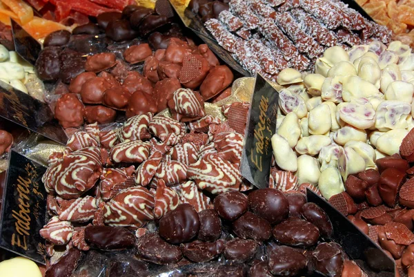 Dulces Chocolate Sabroso Marrón — Foto de Stock