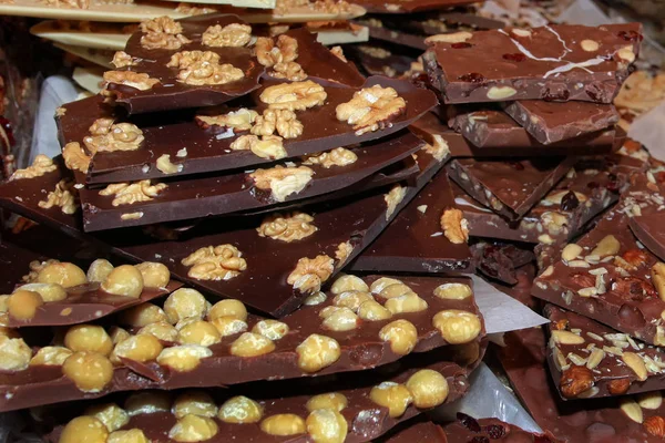 Dulces Chocolate Sabroso Marrón — Foto de Stock