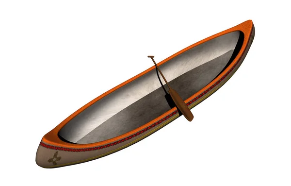 Canoa Indios Liberados — Foto de Stock
