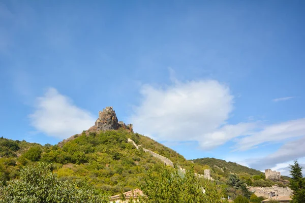 Mittelalterliche Burg Rochemaure Frankreich — Stockfoto