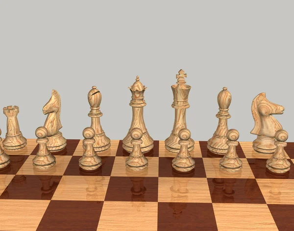 Schachbrettspiel — Stockfoto