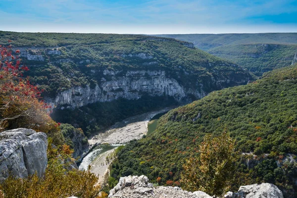 Ardeche Boğazı — Stok fotoğraf