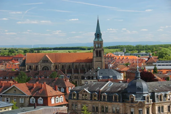 Blick Von Der Stiftskirche Über Landau — Stockfoto