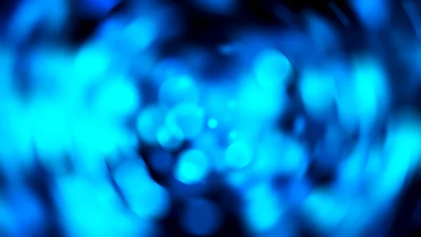 Antecedentes Abstratos Spin Circle Radial Motion Blur Cor Azul Renderização — Fotografia de Stock