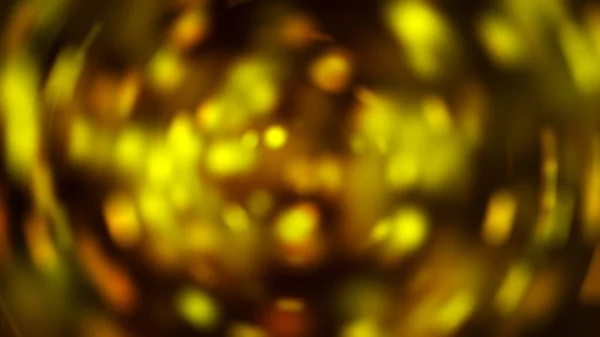 Ακτινικό Θόλωμα Χρυσό Φόντο Ψηφιακή Απεικόνιση Rendering — Φωτογραφία Αρχείου