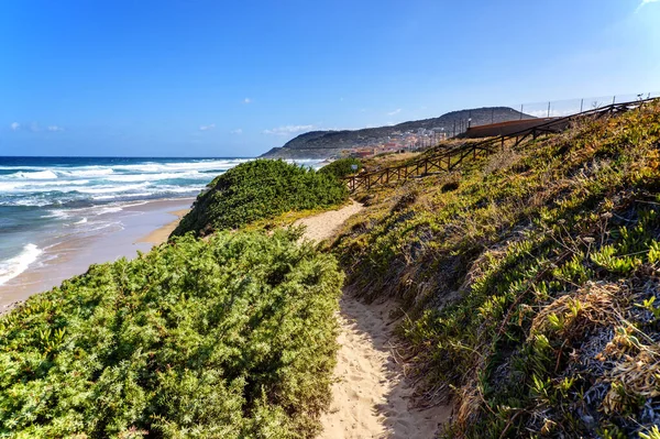 Duin Bagnu Middellandse Zee Strand Sardinia — Stockfoto