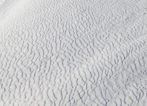 Neve Fotografata Nella Stagione Invernale Che Apparso Dopo Una Nevicata — Foto Stock