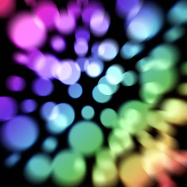 Fondo Para Colorear Abstracto Con Efectos Iluminación Bokeh Visual — Foto de Stock