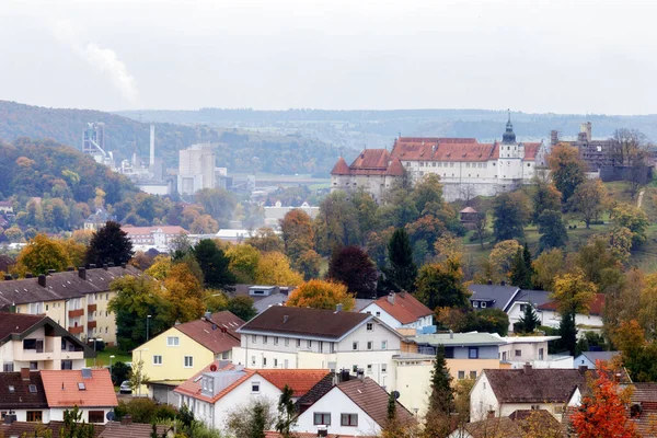 Malowniczy Widok Majestatyczną Średniowieczną Architekturę — Zdjęcie stockowe