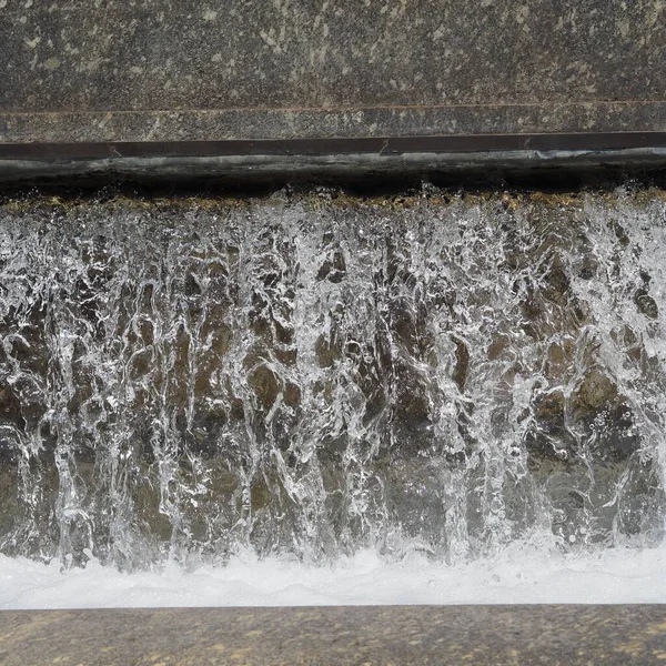 Textura Água Fonte Útil Como Fundo — Fotografia de Stock