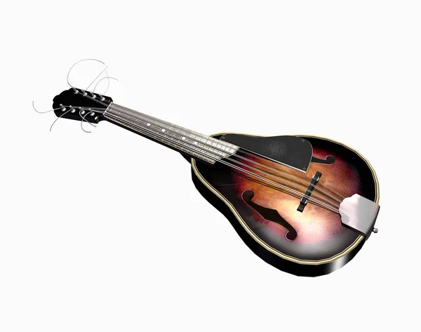 Mandolin Enstrüman Gitar — Stok fotoğraf