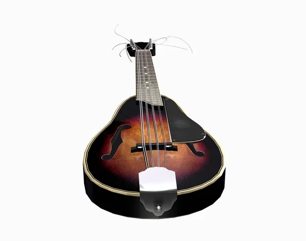 Instrument Muzyczny Mandoliny Gitara — Zdjęcie stockowe