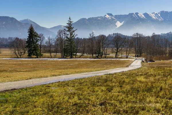 Wandelen Murnauer Moos — Stockfoto