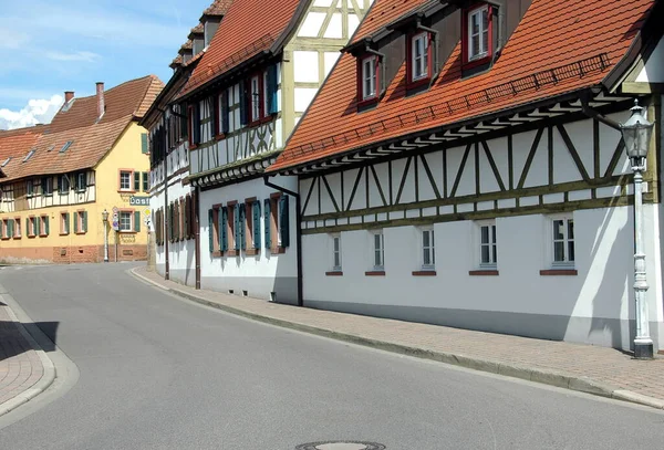 Calle Principal Rheinzabern —  Fotos de Stock
