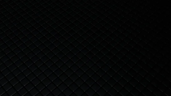 Abstract background with black cubes. 3d rendering