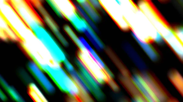 Abstract Colorful Light Streak Digital Illustration Rendering — Stock Photo, Image