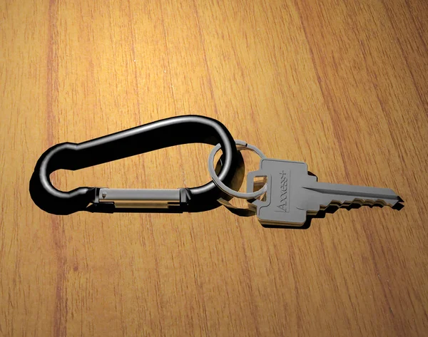 Anahtar Kilitlenecek Metal Anahtarlar — Stok fotoğraf