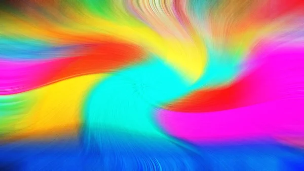 抽象漩涡背景 数字彩色插图 — 图库照片