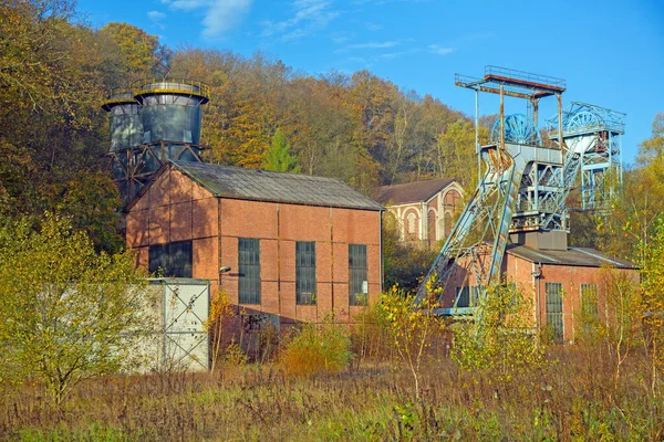 Schiffweiler Heiligenwald Daki Itzenplitz Madeni — Stok fotoğraf