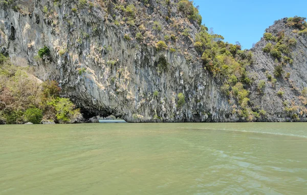 Sea Cave Limestone Island Phang Nga Bay National Park Thailand — Stock Photo, Image