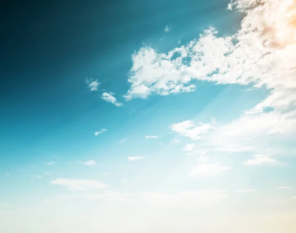 Nuvens Céu Cumulus — Fotografia de Stock