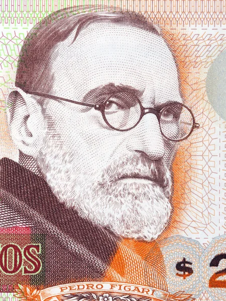 Pedro Figari Portrait Uruguayan Pesos — Stock Photo, Image