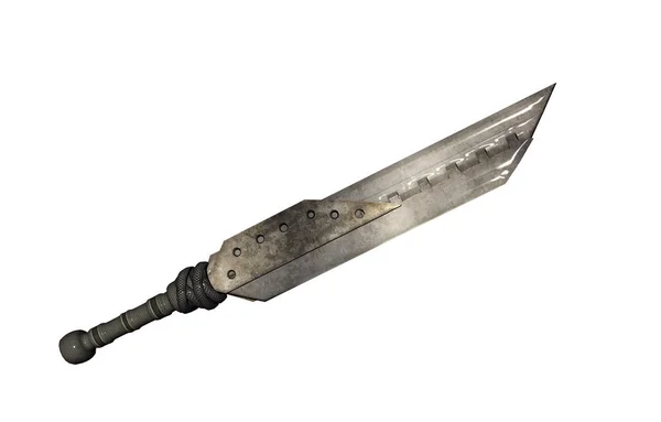Representación Una Espada Medieval —  Fotos de Stock