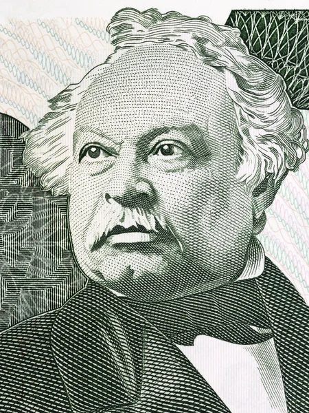 José Antonio Paez Retrato Del Dinero Venezolano — Foto de Stock