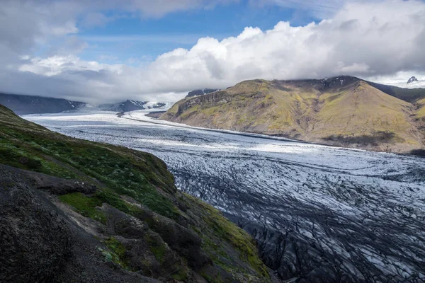 Ijsland Gekenmerkt Door Zijn Dramatische Landschap — Stockfoto