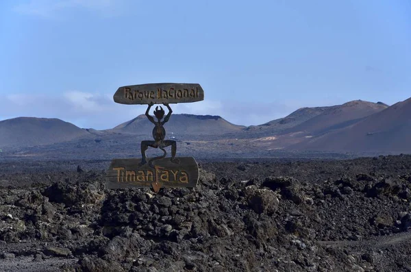 Keukenschrijvers Lanzarote Caleta Famara — Stockfoto