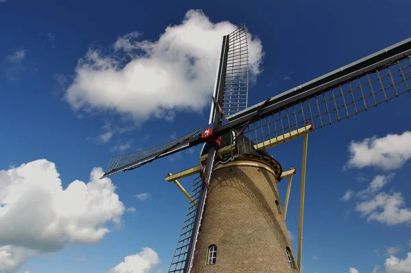 Windmill Koren Hoop Earth Dutchman Base Sailor Grondlinler 1801 Meliskerke — стоковое фото