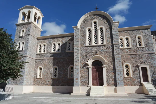 Church Architecture Crete Vrachasi — Stock Photo, Image