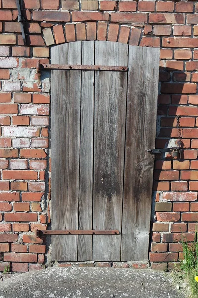 Stare Drzwi Starej Stodole — Zdjęcie stockowe