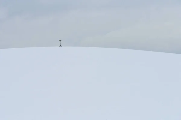 Alpi Prealpine Inverno — Foto Stock