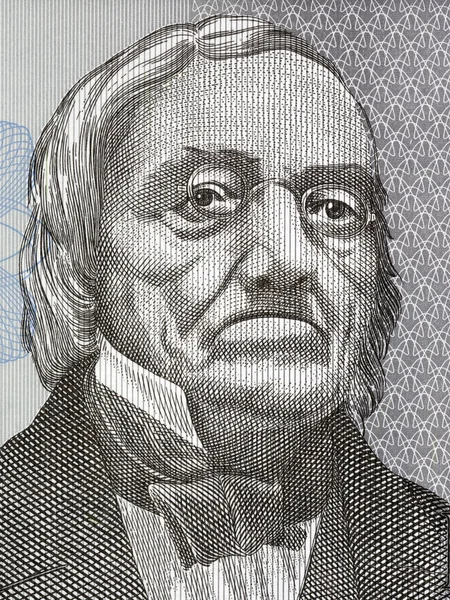 Karl Ernst Von Baer Portrait Estonia Money — 스톡 사진