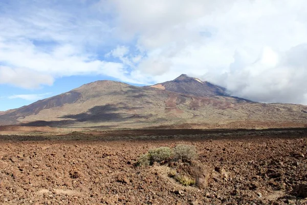 Ηφαιστειακό Τοπίο Στην Τενερίφη — Φωτογραφία Αρχείου