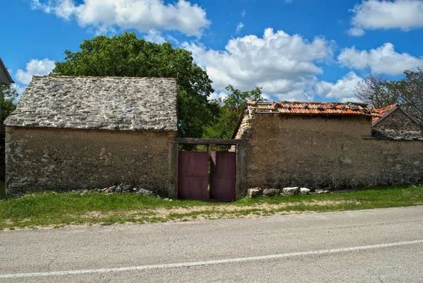 Medelhavet Stil Stenhus — Stockfoto