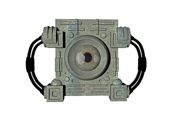Mechanical Eye Door Opener — Stock Photo, Image