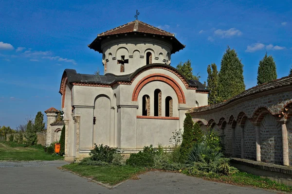 Entrada Complejo Del Monasterio Kovilj Serbia — Foto de Stock